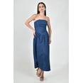 thumbnail image 5 of Vestido Strapless de mezclilla Roman Fashion /Juvenil, 14597 (Azul dark) azul oscuro M, 5 of 5