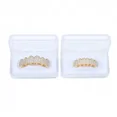 thumbnail image 5 of AIXZETHY Grillz Grills for Your Teeth Simulated Diamond Teeth Grillz with Extra Molding Bars Hip Hop Iced Out Cubic Zirconia Teeth Grillz for Men Women, 5 of 5