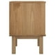 thumbnail image 5 of Mesita de noche VidaXL OTTA de madera maciza de pino marrón y blanco, 5 of 8