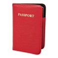 thumbnail image 1 of Funda Vedicci - Estuche Porta Pasaporte de Piel Genuina rojo Vedicci UQ-6M2G-2QCA, 1 of 4