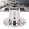 thumbnail image 4 of Base Ronde pour Main Courante de Bateau, Raccord de Base Ronde en Acier Inoxydable 316 pour Tube de 25mm/1 Po, 4 of 7