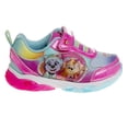 thumbnail image 3 of Nickelodeon Paw Patrol Toddler Girls Sneakers W 5 White Lights, Pink Blue, Size 10, 3 of 7