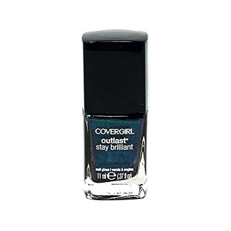 Brilliant Girl - Cover Girl Outlast Stay Brilliant 0.37 Fl Oz Teal On Fire #55 Nail Gloss