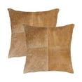 thumbnail image 1 of TORINO QUATTRO COWHIDE PILLOW 18"X18" 2-PACK, 1 of 2