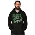 thumbnail image 3 of Jesus Lives Eternally Christian Hoodie Sweatshirt Women Men Brisco Brands S, 3 of 6