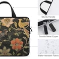 thumbnail image 3 of AWERP Birds, Flowers, Art Nouveau Laptop Bag Diving Fabric Tablet Cover Neoprene Computer Protective Handle Case 17inch, 3 of 5