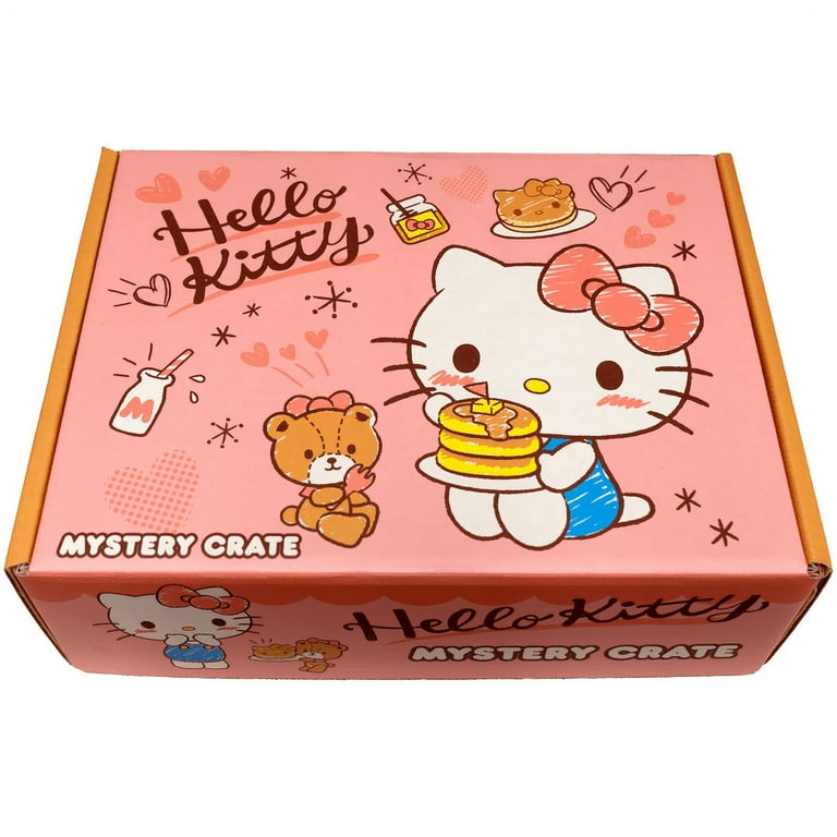 Hello Kitty Mystery Crate Snack Box, Sanrio Collectible, Japanese