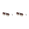 thumbnail image 1 of Sonducket Gafas de sol cuadradas para mujer, coloridas, exquisitas, elegantes, para playa, de Metal, a prueba de sol, para mujer, dulce regalo Type6 NO6, 1 of 6