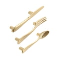 thumbnail image 1 of unbranded 3Ud En Forma De Cuchillo Tenedor Para Muebles Dorado Seguro Y Resistente, 1 of 8