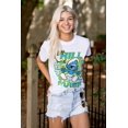 thumbnail image 3 of Smurfs Kanji Don't Kill My Vibe Unisex Plus Size Graphic Tee Brisco Brands 2X, 3 of 4