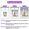 thumbnail image 5 of Merry Christmas Chinese Shar-Pei Snowy Winter with Gifts Tree Decorations Cozy Sherpa Blanket Dog Lover Warm Soft Throw Blanket - 12020, 5 of 5
