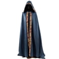 thumbnail image 5 of Capa larga, clero de iglesia medieval, vestido suelto, capa, ropa de mago, disfraz inflable de bruja para Halloween para adultos, Cosplay, 5 of 5