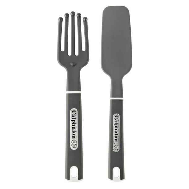 Calphalon Nylon Egg Whisking Fork and Omelette Turner Set
