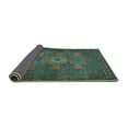 thumbnail image 2 of Ahgly Company Indoor Rectangle Persian Turquoise Blue Traditional Area Rugs, 2' x 3', 2 of 4