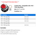 thumbnail image 2 of Locking Hub - Compatible with 1943 - 1958 Jeep Willys 1944 1945 1946 1947 1948 1949 1950 1951 1952 1953 1954 1955 1956 1957, 2 of 2