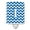 Blue & White, variant on Caroline's Treasures CJ1048-ICNL Letter I Chevron Garnet and Gold Ceramic Night Light, 6x4x3", multicolor