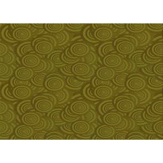 Ahgly Company Indoor Rectangle Patterned Dark Bronze Brown Area Rugs, 3' x 5'
