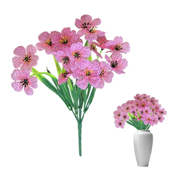 Clearance! a Bunch of Artificial Flowers Is Used for Outdoor Decoration Artificial Flowers Artificial Plants Colorful Daisies Flowers Are Realistic
