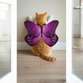 thumbnail image 5 of CHENjy Realistic Butterfly Wings for Cats Adjustable Lightweight Pet Cosplay Costume Halloween Cat Decor 7.87*7.87 in, 5 of 7