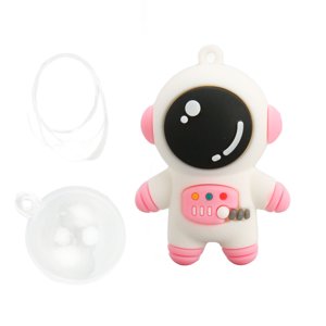 Fish Tank Astronaut Floating Ornament Cute Spaceman Aquarium Decoration with Floating Ball for Fish Tank Aquarium Pink