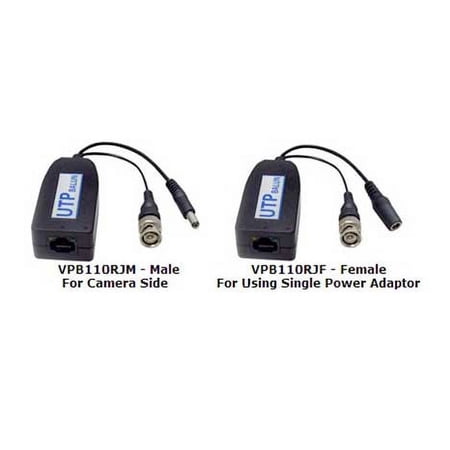 Passive Video/Power Lead Balun RJ45 Kit price history on PriceWatchPro