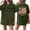 Dark Green, variant on 250 Years Anniversary Graphic T Shirt Short Sleeve Crewneck Loose Fit Tee with American Flag Print for Women Men Unisex Casual Top Red XL