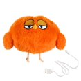 thumbnail image 2 of Juguete interactivo de peluche para perros, juguete masticable, juguete de peluche para mascotas de razas pequeñas Pájaro naranja, 2 of 9