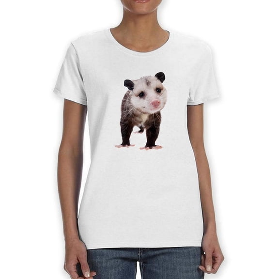 The Virginia Opossum Shaped T-Shirt Women -Image by Shutterstock, Female Large