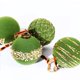 thumbnail image 5 of 8CM Flocked Christmas Balls Hanging Balls Glitter Plastic Balls Christmas Tree Ornament Set Of Nine, 5 of 7