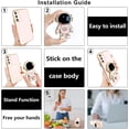 thumbnail image 3 of Galaxy S20 FE Case for Astronaut Stand, Designed for 6D Electroplated Galaxy S20 FE 4G/5G Phone Case,Soft TPU Protective Shockproof Flexible Samsung Galaxy S20 FE Case 6.5 inch,Pink, 3 of 12