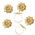 thumbnail image 4 of Anillos de servilleta 6 piezas Perfecl Adorno de anillos de servilleta de fiesta, 4 of 7