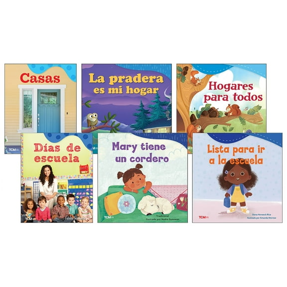 Exploration Storytime: Where Do I Grow and Learn? Spanish 6-Book Set