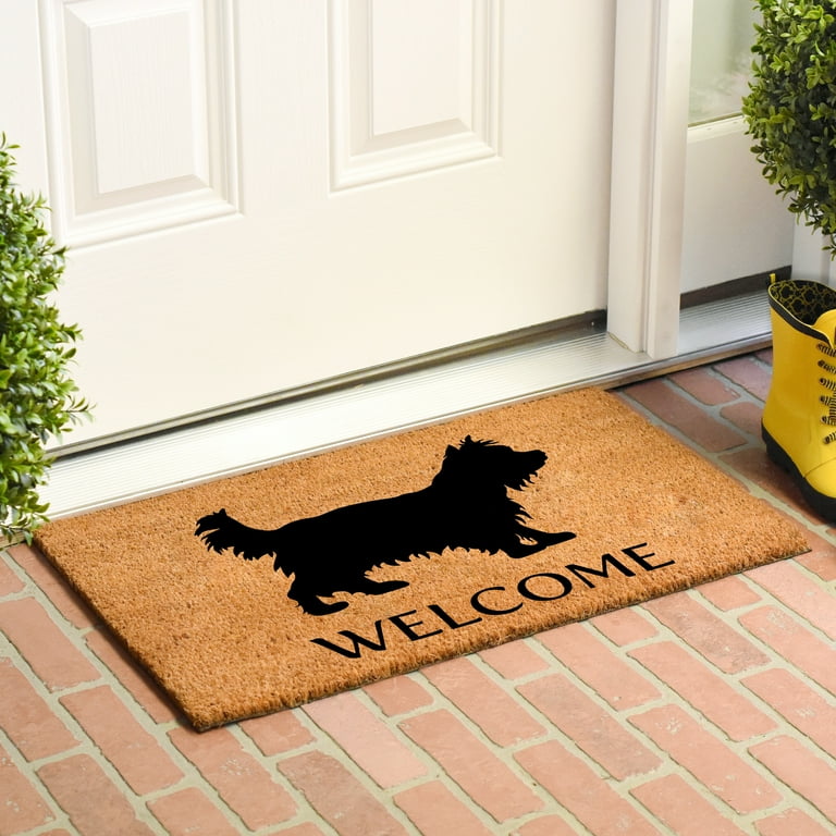 Calloway Mills Yorkshire Terrier Coir Doormat 17 x 29