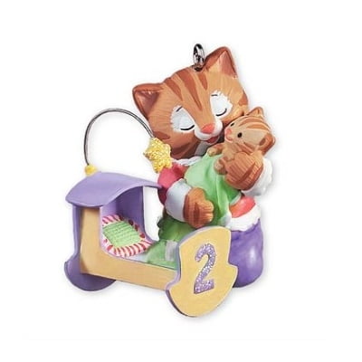 baby's 2nd christmas ornament