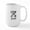 White, variant on CafePress - CUP OF JOE START THE DAY RIGHT! Z Mug - 15 oz Ceramic Large White Novelty Mug