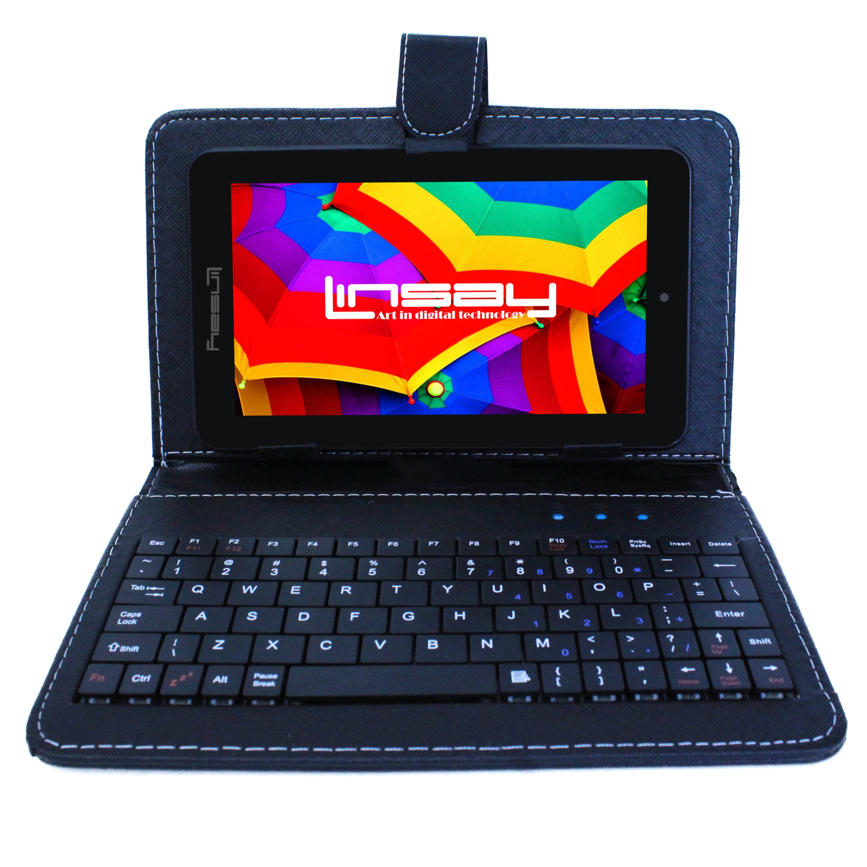 Linsay 7 Quad Core 2gb Ram 32gb Storage Android 10 Tablet With Keyboard Black Walmart Com Linsay 7 Quad Core 2gb Ram 32gb Storage Android 10 Tablet With Keyboard Black Walmart Com