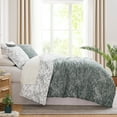 thumbnail image 6 of Elegant and Chic Winter Brush Reversible Soft Down Alt 3-Piece Comforter Set by Southshore Fine Linens, 6 of 7