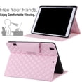 thumbnail image 3 of Feishell Luxury Leather Smart Cover for iPad 10th Gen 10.9" 2022,Magnetic Flip Auto Kickstand Card Slots Shockproof Anti-Scratch Wake/Auto Sleep Folio Protective Case,Pink, 3 of 7