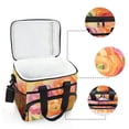 thumbnail image 6 of FORMRS Insulated Cooler Bag 24 Cans Capacity Soft Leakproof Lunch Box with Side Pockets, Pink Abstract Floral, 6 of 7