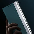 thumbnail image 2 of Thin Slim Flip Cover for Samsung Galaxy S23+ Plus (Not S23) with Kickstand, Business PU Leather Shockproof Drop Protective Phone Case for Samsung Galaxy S23 Plus CX Green, 2 of 8