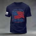 thumbnail image 4 of mgoYE 250 Years America Anniversary Shirt Men 250th Independence Day Freedom Shirt USA Flag Star and Stripes Tee 250th Anniversary Gifts(Dark Blue,M), 4 of 5