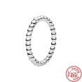 thumbnail image 1 of Anillos de plata de ley 100% 925 auténtica para mujer, corona, corazón, flor, ala, circonita transparente, brillante, Pantaro CZ, joyería de aniversario, 1 of 4