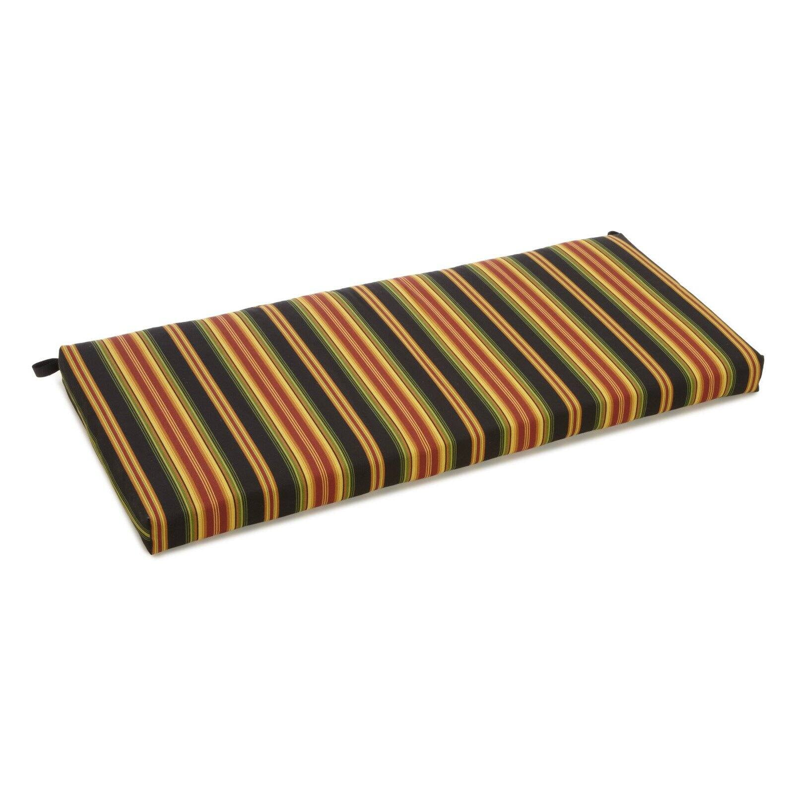 Blazing Needles 51 x 19 in. Outdoor Patio Bench and Porch Swing Cushion