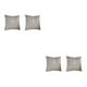 thumbnail image 2 of Funda de cojín de terciopelo Advancent 2Conjunto gris, 2 of 6