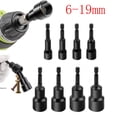thumbnail image 6 of 6-19mm Magnetic Nut Screwdriver Deep Socket Adapter 1/4inch Hex Wrench Heads, 6 of 7