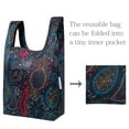 thumbnail image 5 of Wrapables Small JoliBag Collection Reusable Shopping Bag, Cosmic Paisley, 5 of 5