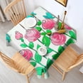 thumbnail image 2 of Butterfly Square Tablecloth 60x60in-Waterproof Polyester Printed Table Cover, Wrinkle Resistant & Washable for Kitchen Dining Picnic Party Decor, Buffet Table, Holiday Party, Dinner, Wedding, 2 of 6