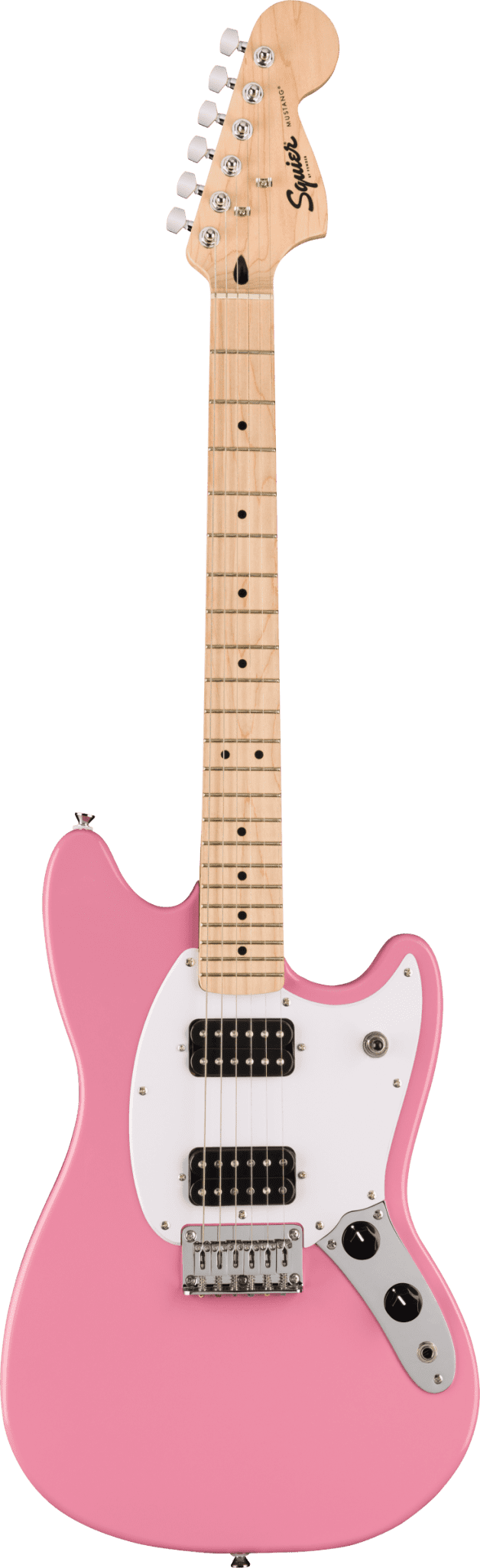 Squier Mini Stratocaster Electric Guitar (Shell Pink) - Walmart.com