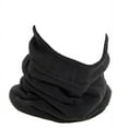 thumbnail image 3 of Quietwear Unisex Fleece Neck Gaiter, Black, One Size Fits Most, 3 of 5
