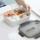 thumbnail image 1 of Bolsa de almuerzo, recipiente flexible, lonchera portátil, compartimento multifuncional, bolsa para refrigerios para estudiantes, desayuno al aire libre, lonchera para la oficina, plástico,, 1 of 8
